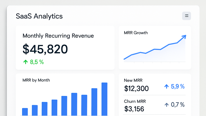 Illustration of Monthly recurring revenue