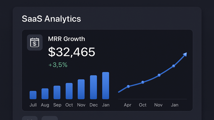 Illustration of Mrr (monthly recurring revenue)