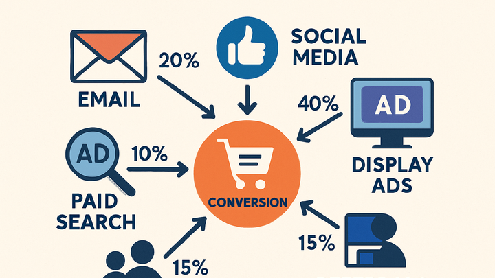 Illustration of Multichannel attribution