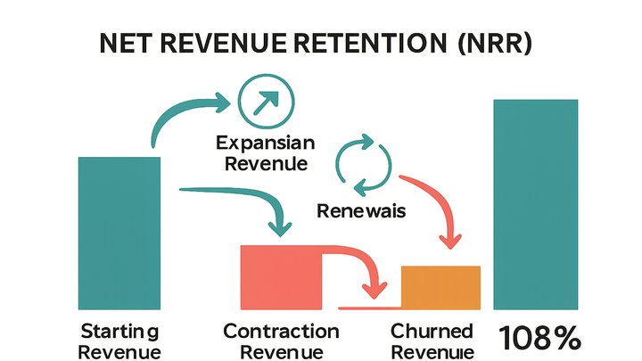 Illustration of Net revenue retention (nrr)
