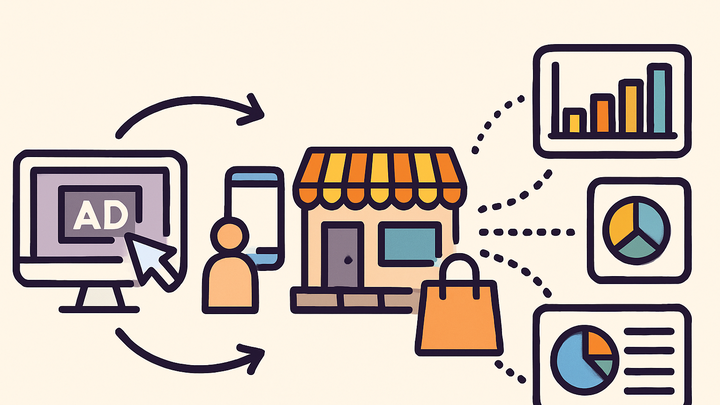 Illustration of Offline conversion