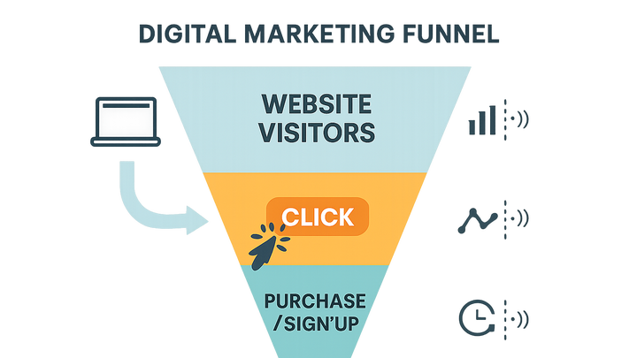 Illustration of Online conversion