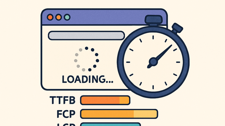 Illustration of Page load time