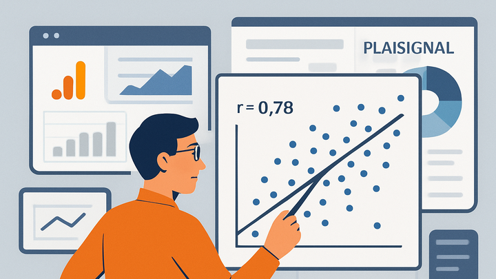 Illustration of Pearson correlation