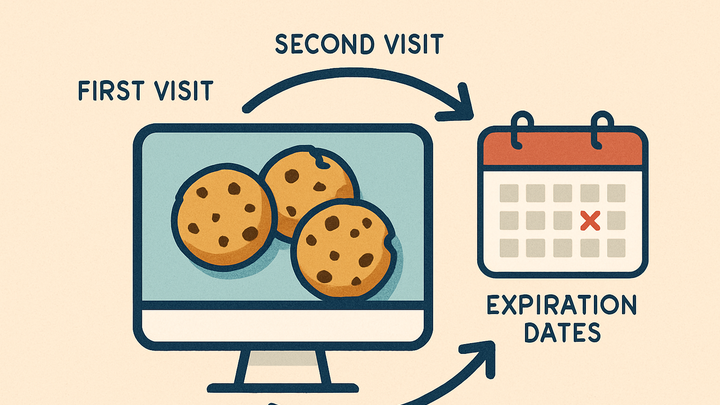 Illustration of Persistent cookies