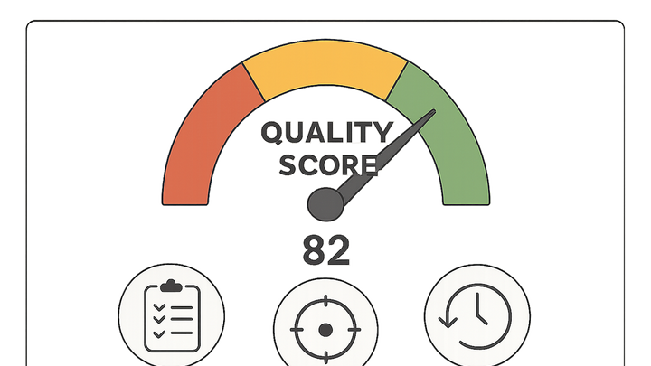 Illustration of Quality score