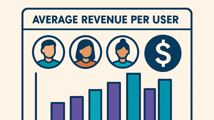 Illustration of Revenue per user