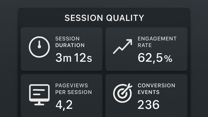 Illustration of Session quality
