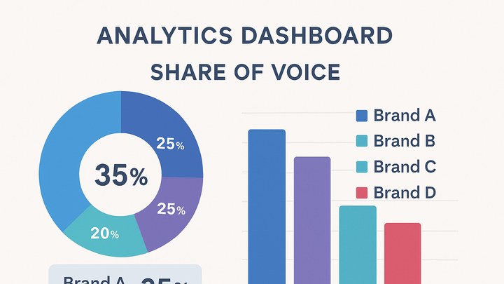 Illustration of Share of voice