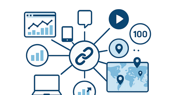 Illustration of Shareable link analytics