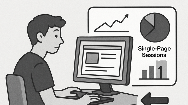 Illustration of Single-page session