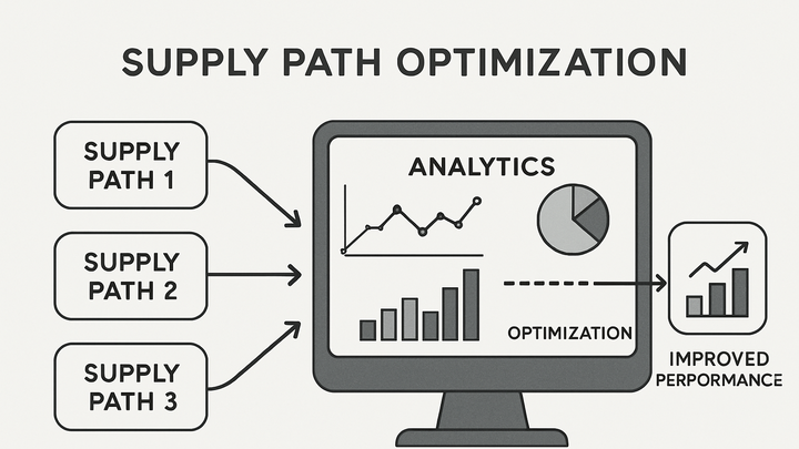 Illustration of Spo (supply path optimization)