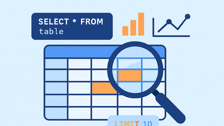 Illustration of Sql query