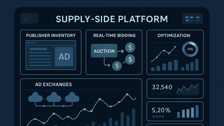 Illustration of Supply side platform (ssp)
