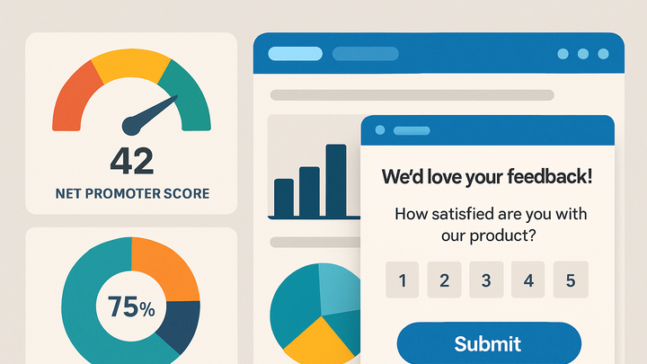 Illustration of Survey analytics