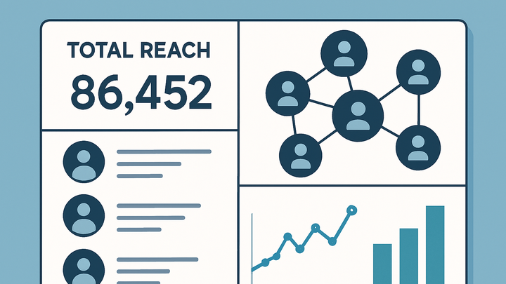 Illustration of Total reach