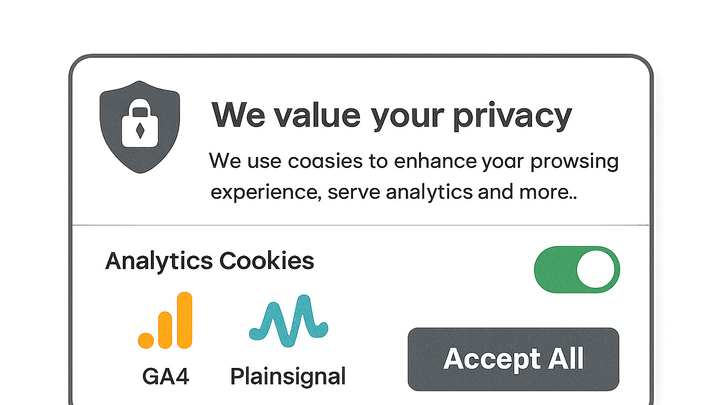 Illustration of Tracking consent