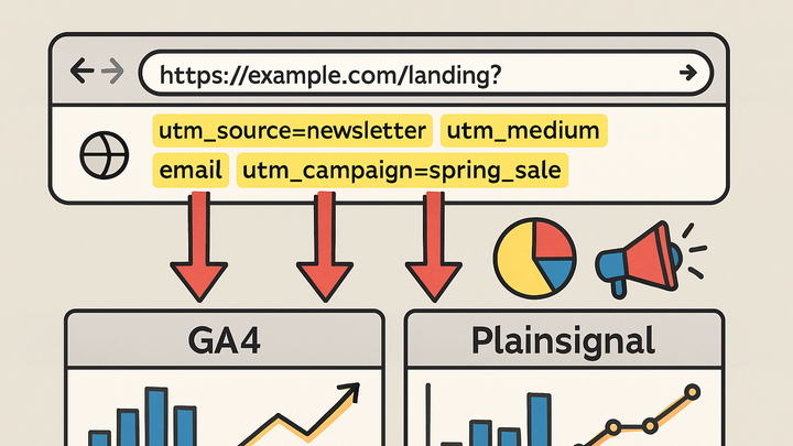 Illustration of Tracking url