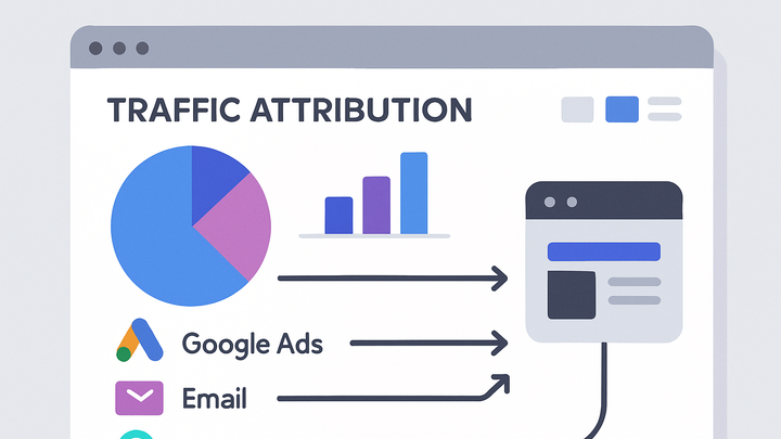 Illustration of Traffic attribution