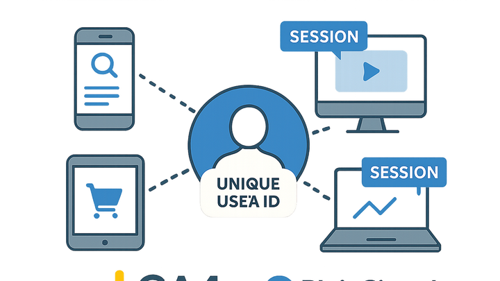 Illustration of Unique user id
