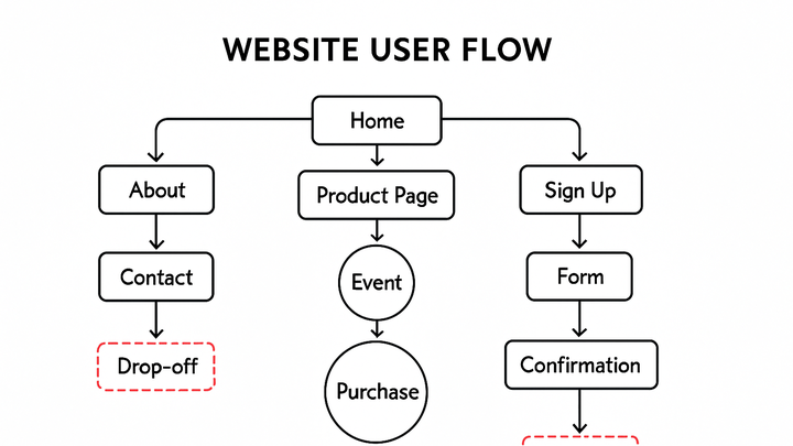 Illustration of User flow