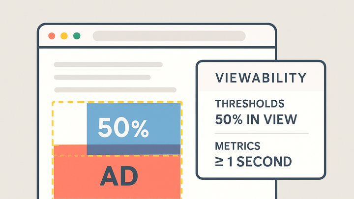Illustration of Viewability