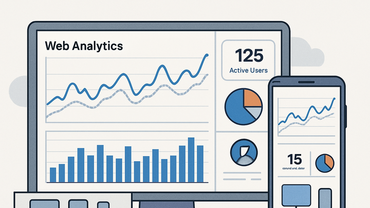 Illustration of Web analytics
